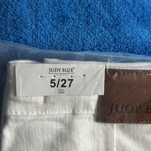 Judy Blue White Denim Jeans